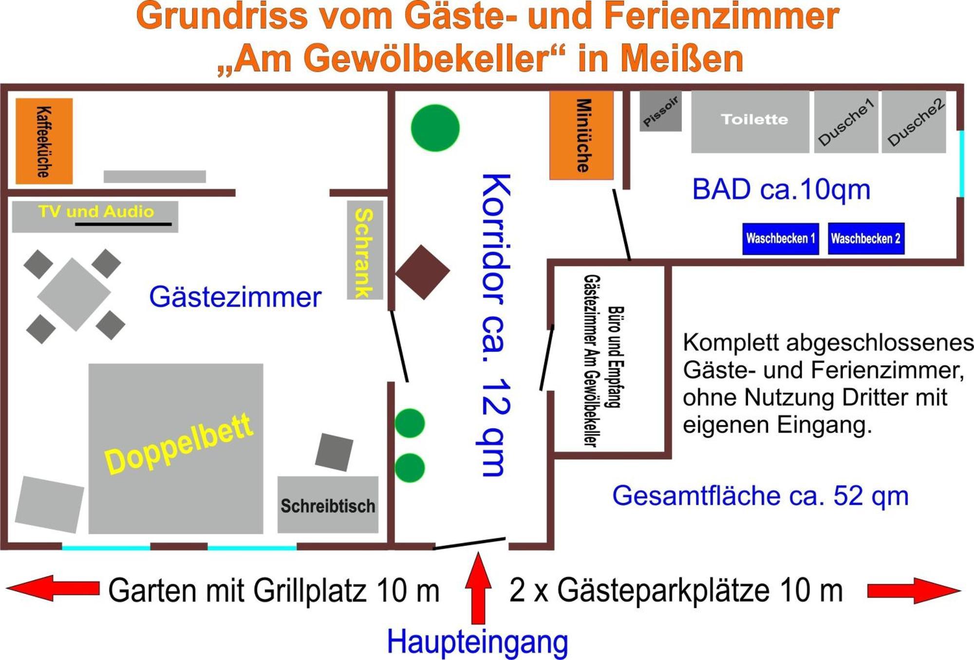 Gaestezimmer- Und Ferienzimmer Am Gewoelbekeller Meißen المظهر الخارجي الصورة